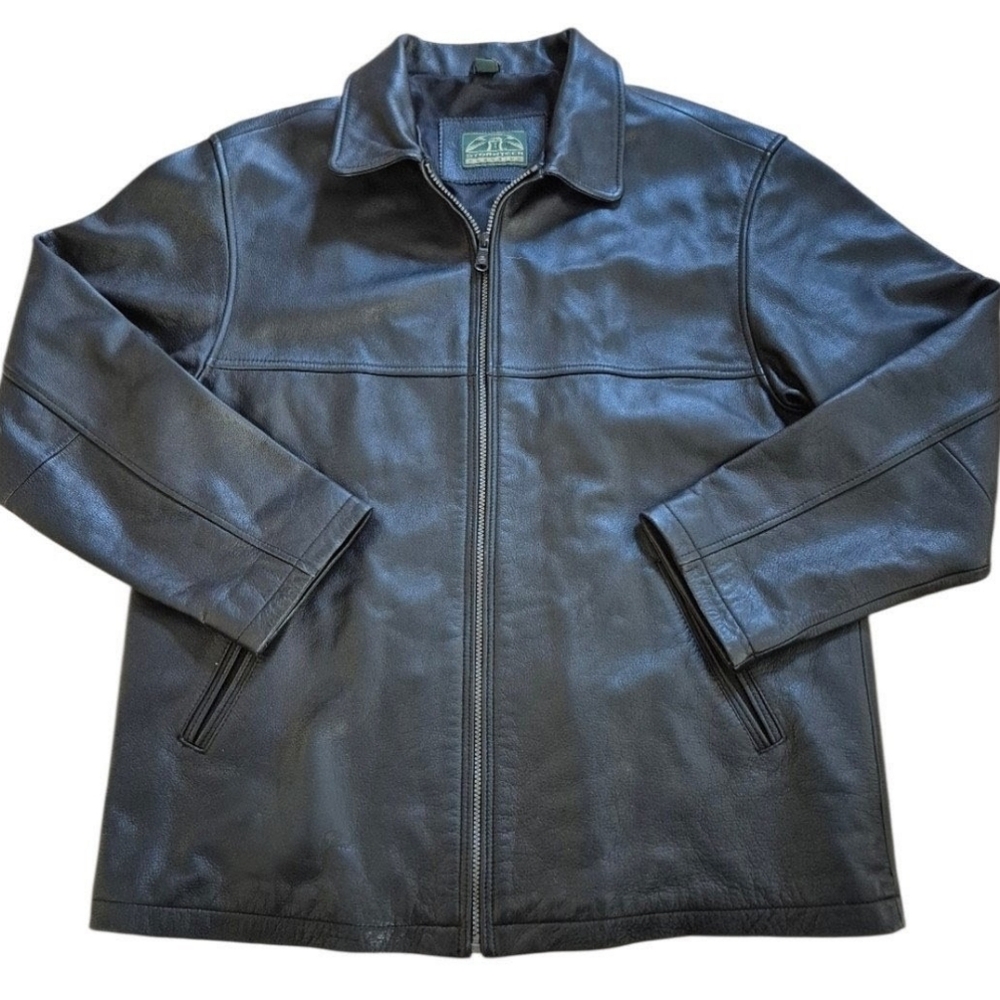 Vintage Stormtech Classics Genuine Lwather Jacket Size L
